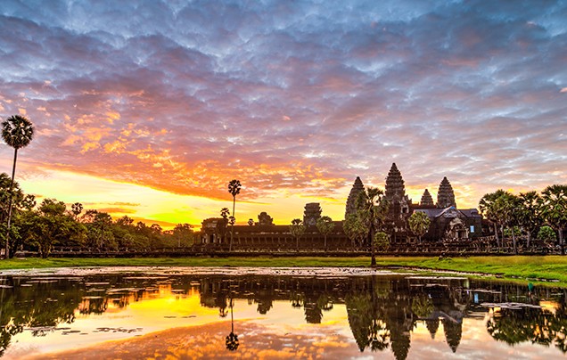 Angkor at Sunset
