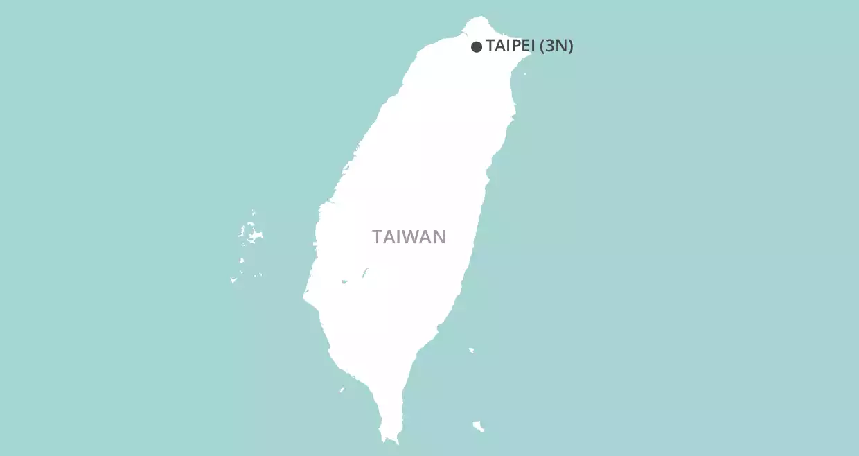 Taipei Short Stay map