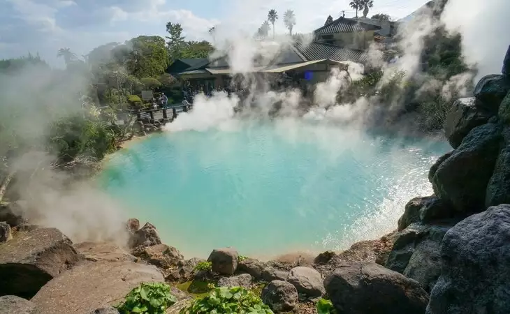 Relax at a Beppu Hot Spring Resort