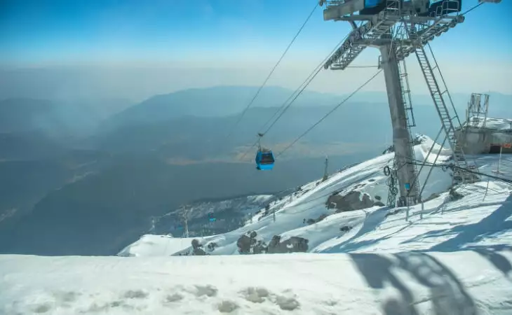 Coast Around the Jade Dragon Snow Mountain by Cable Car