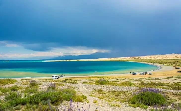 Cruise on the Lake Issyk Kul