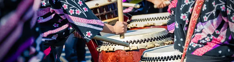 Try Taiko Drumming
