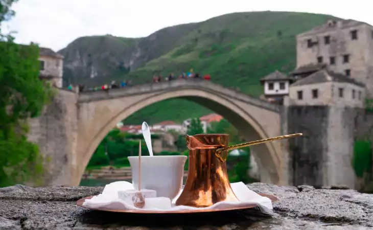 Taste Bosnian Coffee in Mostar