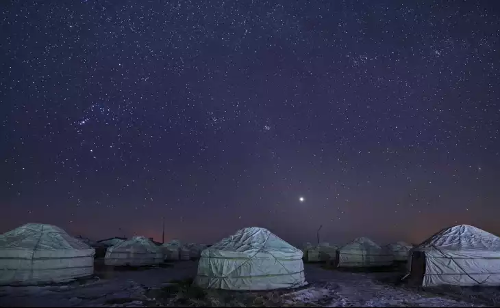 Sleep under the stars