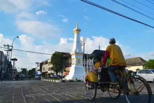 Becak Tour of Yogyakarta