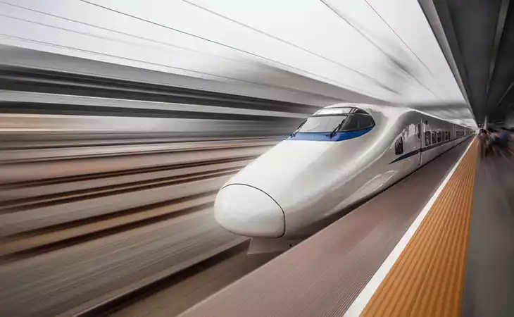 Travel on a Superfast Bullet Train