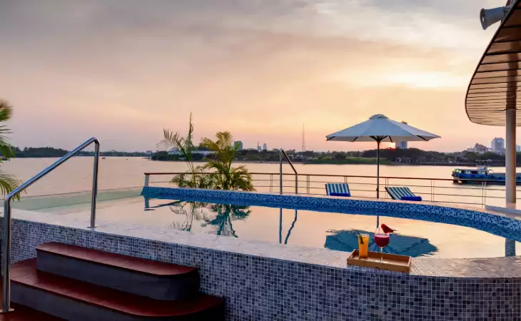 Christmas Aboard Victoria Mekong