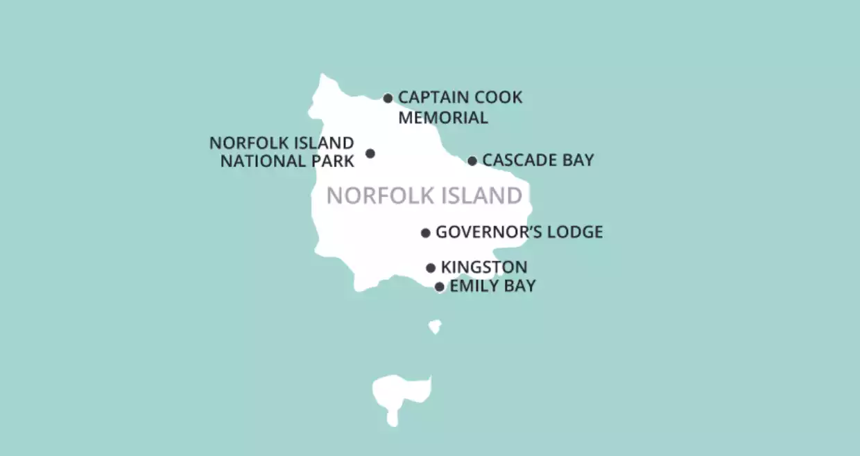 Norfolk Delights map