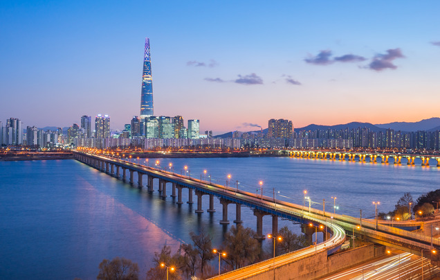 Days 1-2: Fly to Seoul