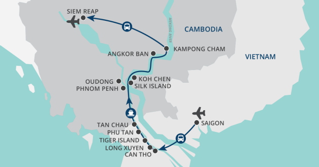 Magnificent Mekong map