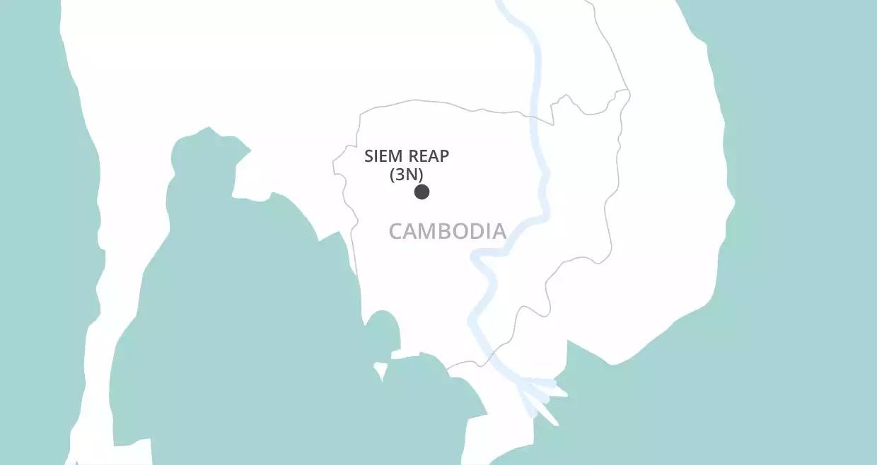 Angkor Short Stay map