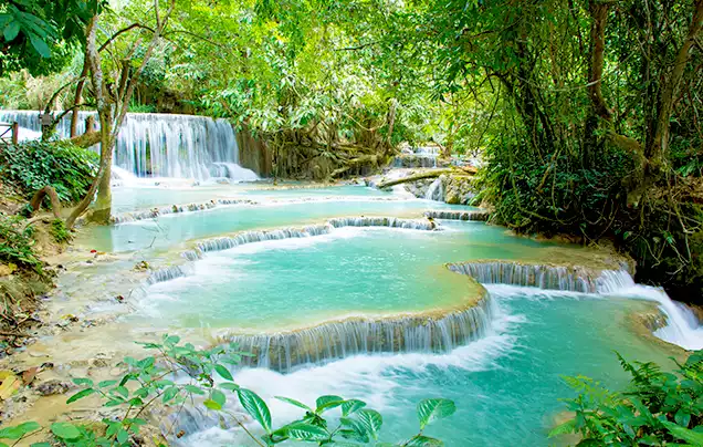DAY 4: Kuang Si Waterfalls