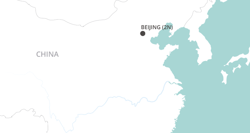 Beijing Stopover  map