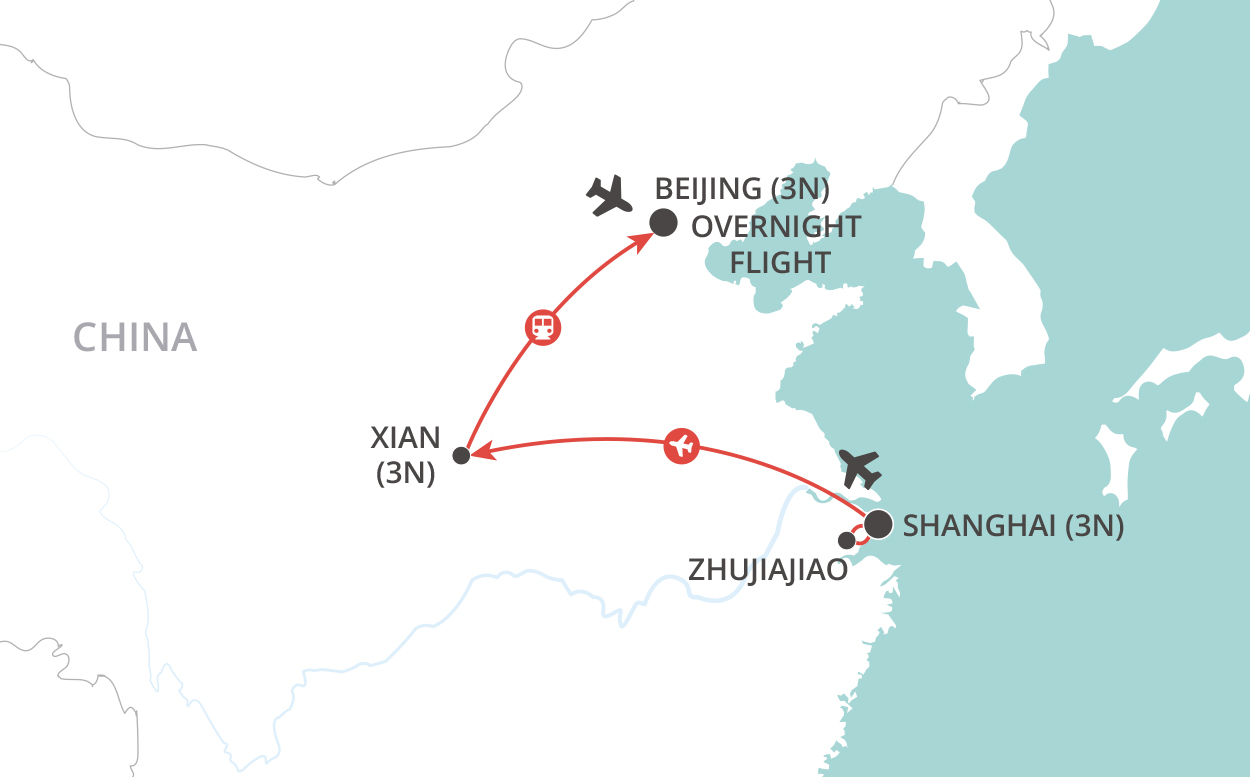 Christmas in China 2026 & 2027 map