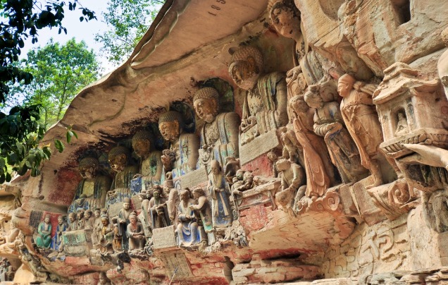 Day 10: Dazu Rock Carvings & Night Drone Show