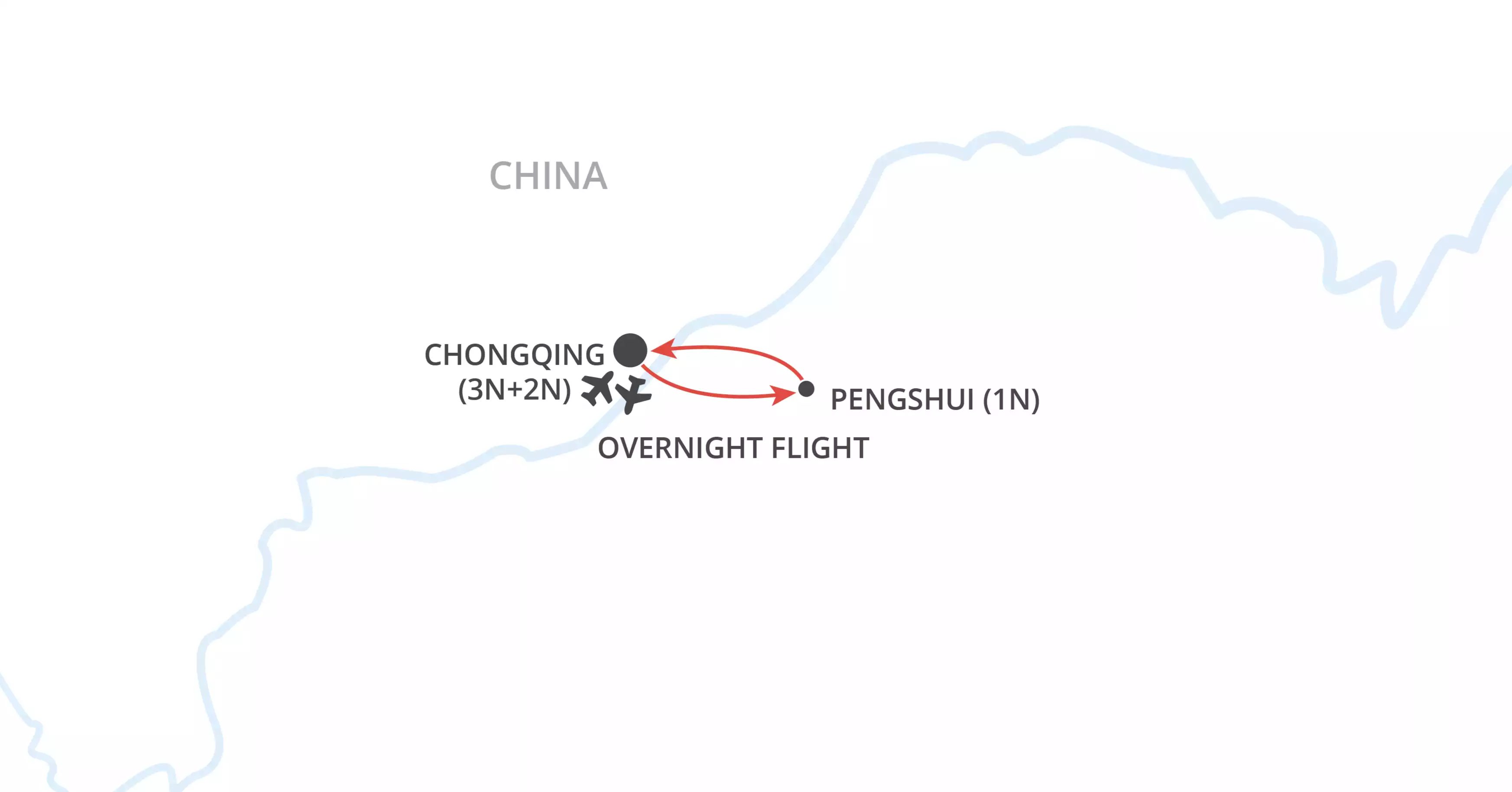 China Wellness & Wisdom Retreat map