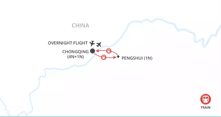 China Wellness & Wisdom Retreat map