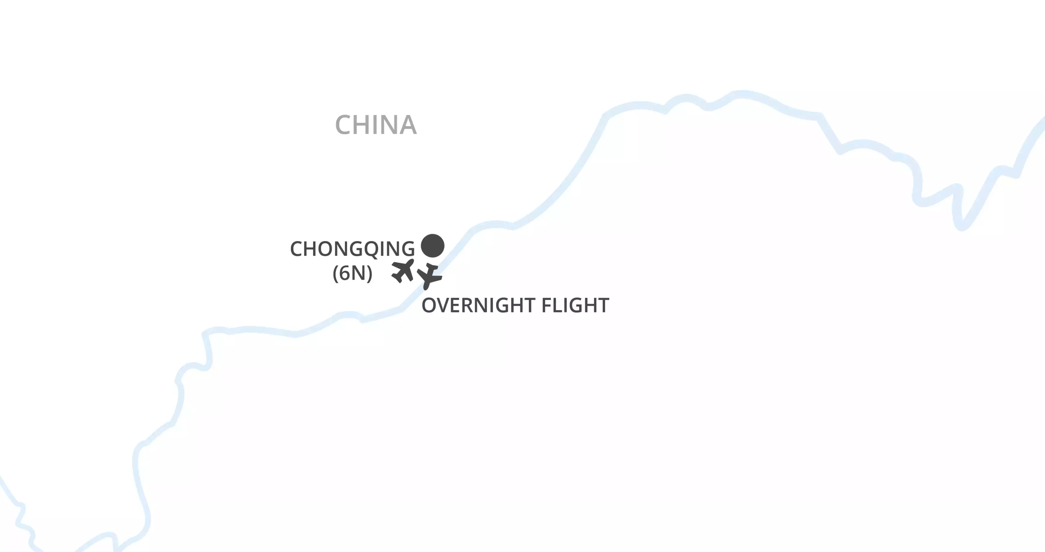 Chongqing: China's City of Tomorrow map