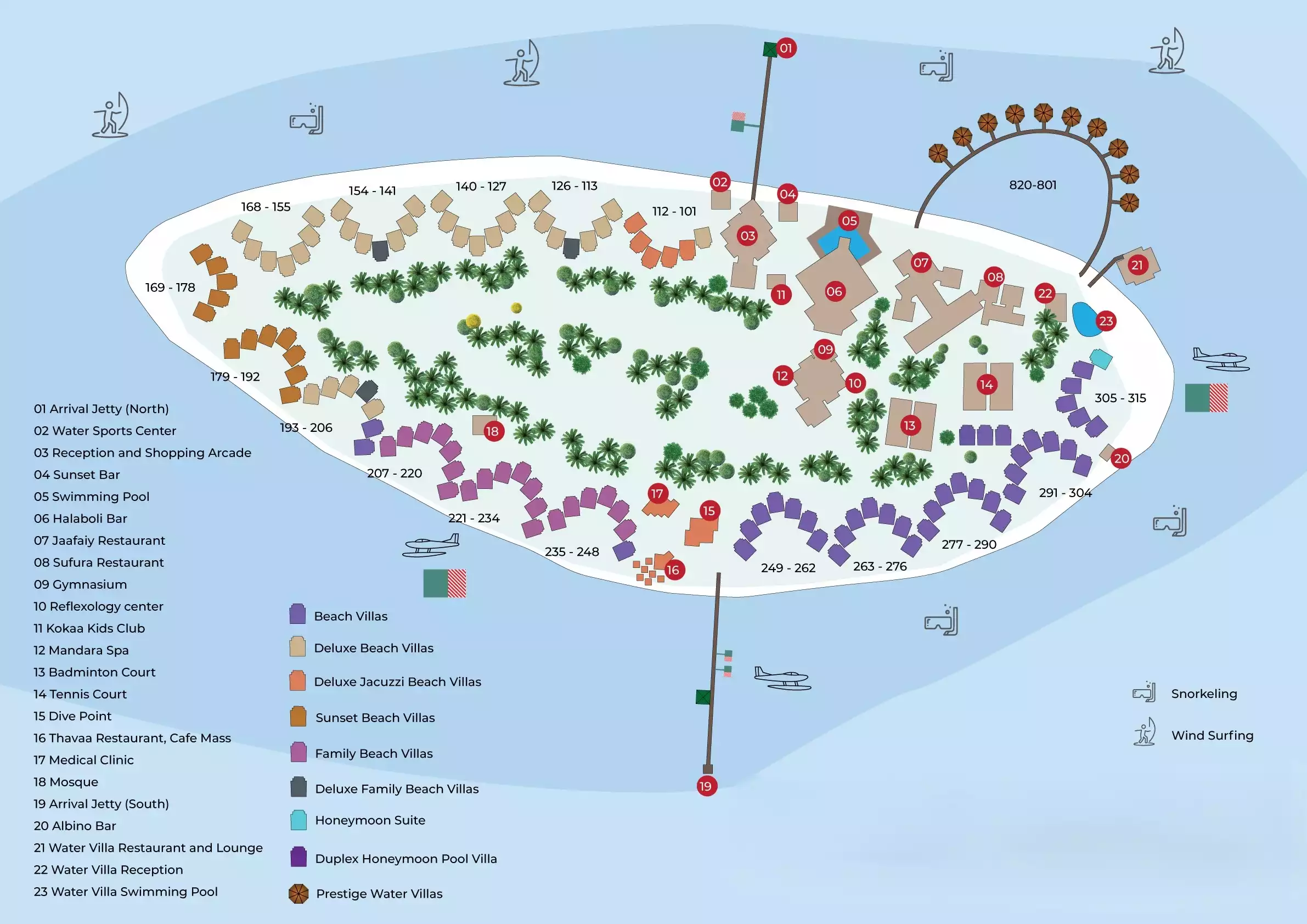 About the island