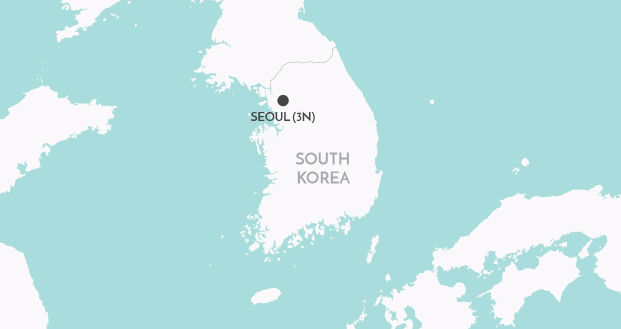 Seoul Short Stay map