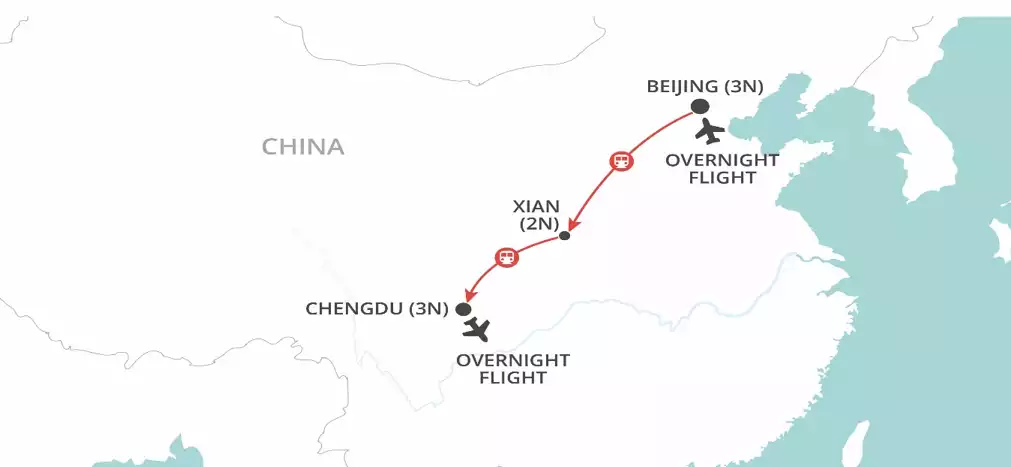 In Pursuit of Pandas map