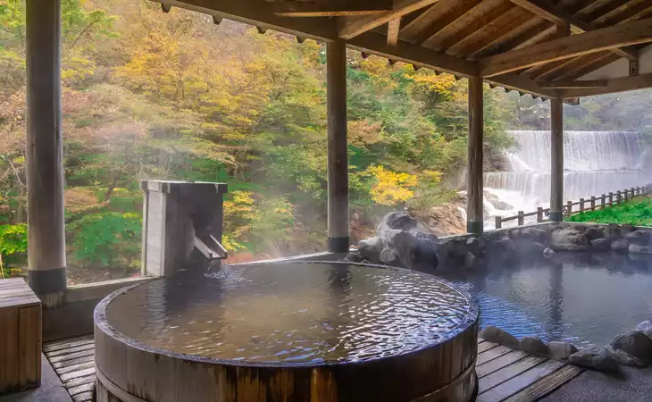 Bathe in an Onsen